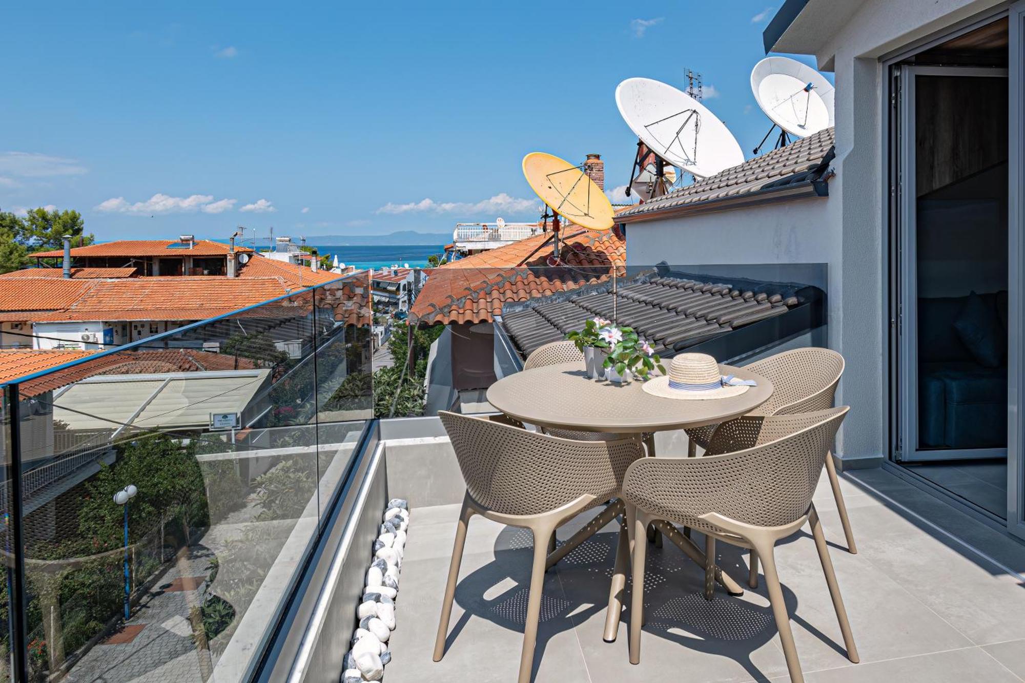 Aparthotel Evitel Luxury Living Hanioti Esterno foto