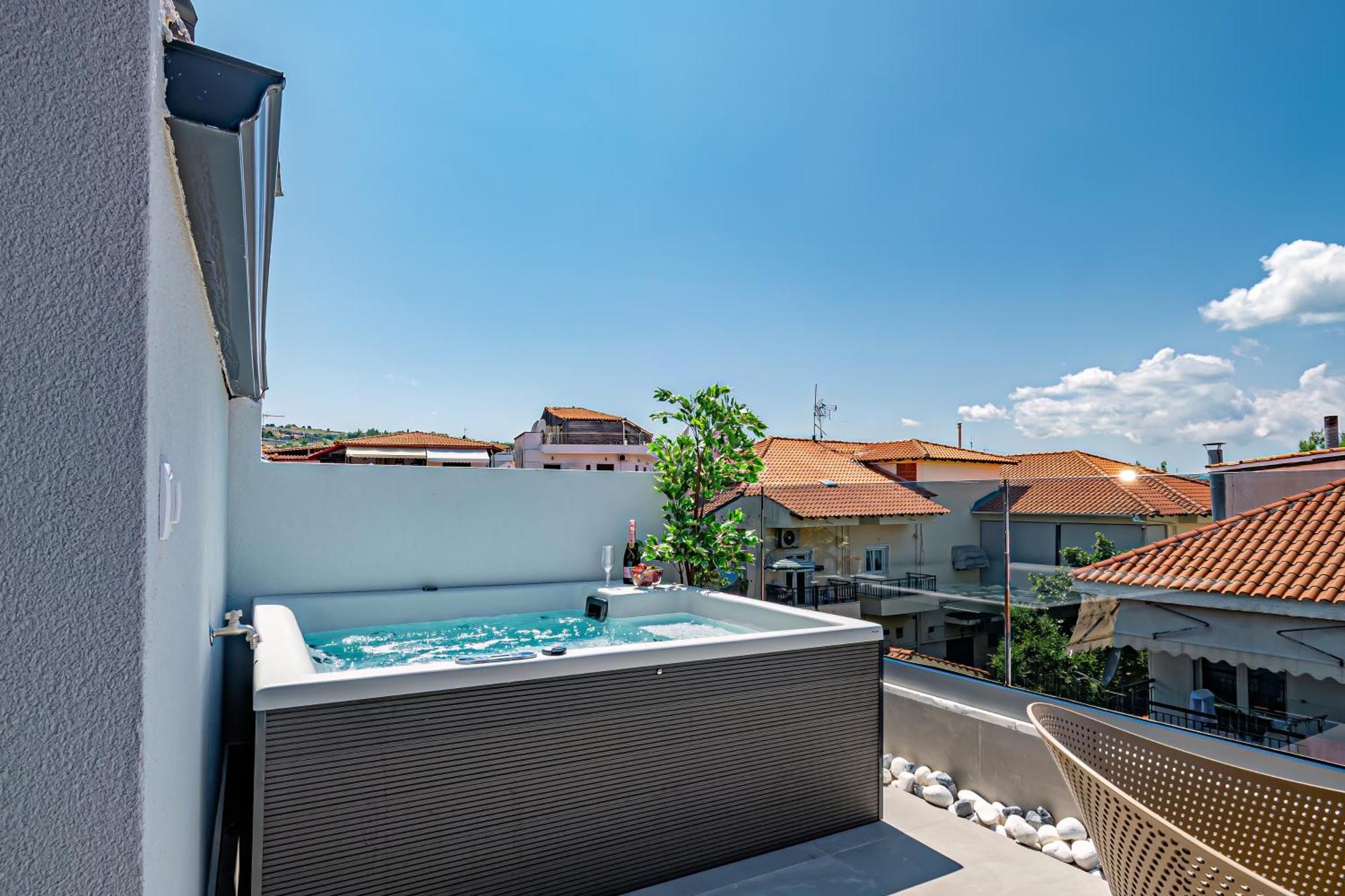 Aparthotel Evitel Luxury Living Hanioti Esterno foto